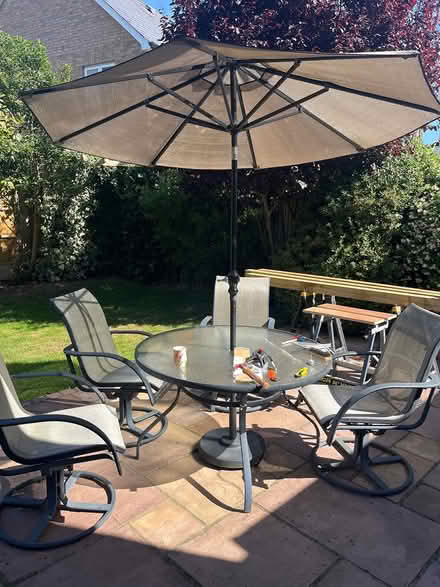 Photo of free Garden table and chairs (KT19 8FZ) #1