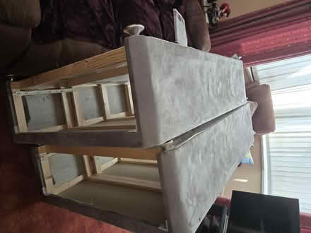 Photo of free Double divan bed with headboard and draws (Fenham NE5) #1