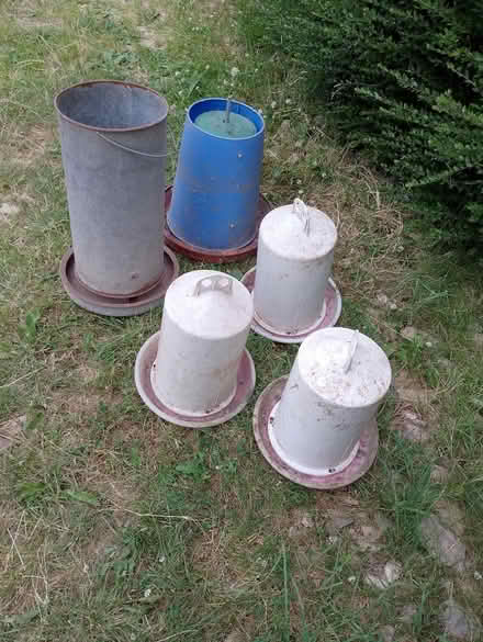 Photo of free Chicken feeders and waterers (Thurgoland S35) #1