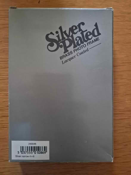 Photo of free Silver plated photo frame NO GLASS (Hillingdon UB7) #1