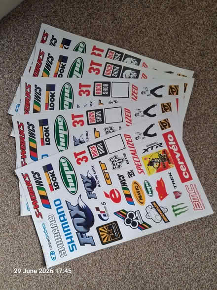 Photo of free Sheets of random stickers (Woodlands TW7) #1