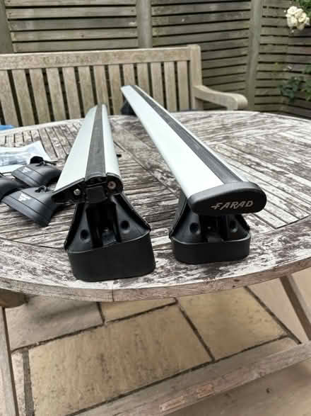 Photo of free Roof bars for Tesla Model 3 (Longford Park M21) #1