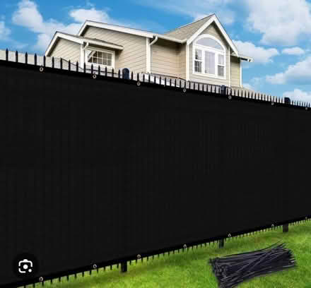 Photo of free Black Mesh Privacy Fence (Crownsville, MD) #2