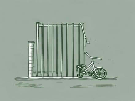 Photo of Stair gate and kids tricycle. (Abingdon-on-Thames OX14) #1