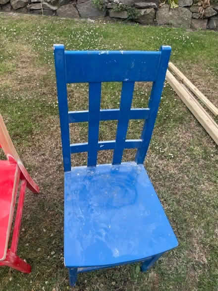 Photo of free Three wooden M&S chairs (Anstey LE7) #4