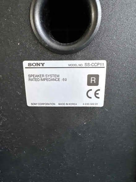 Photo of free Bookshelf Sony speakers (Cuffley EN6) #4