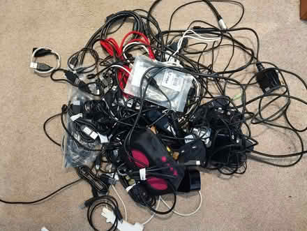 Photo of free Bag of wires (Old Deer AB42) #1