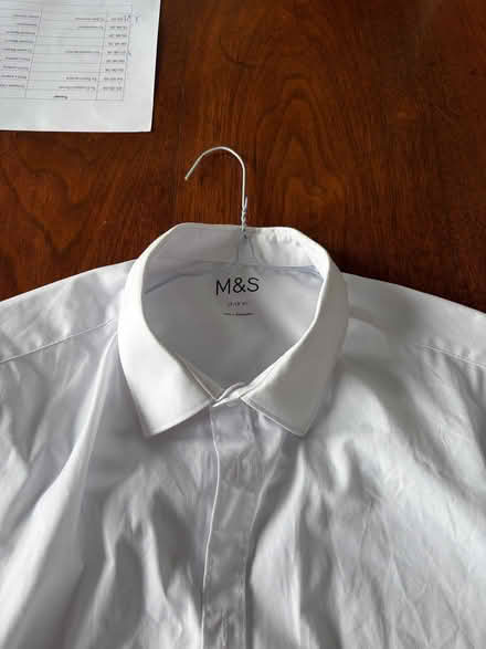 Photo of free 5x white school uniform shirts 17-18yrs (Kemptown BN2) #1