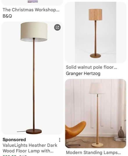 Photo of Wooden lamp (Burrelton PH13) #1