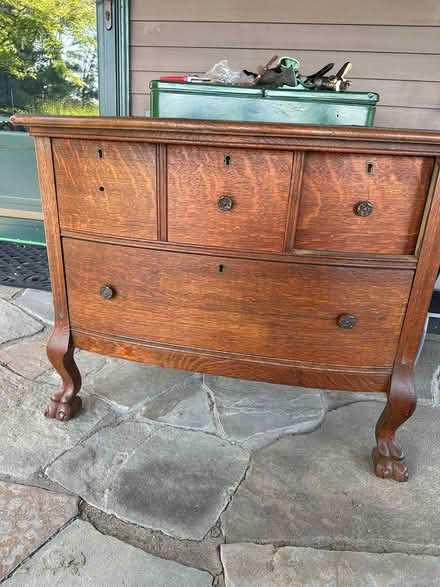 Photo of free Beautiful oak cabinet (Spencertown, NY near Chatham) #1