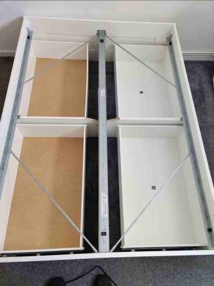Photo of free Ikea Double Bed with drawers (Hampden Road N10) #1