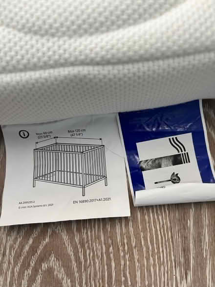 Photo of free IKEA cot mattress (Clapham South) #2
