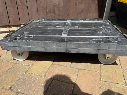 Photo of free 4 wheel heavy duty flat trolley (Rayleigh SS6) #1