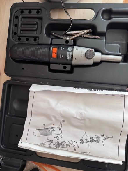 Photo of free Black & Decker rechargeable screwdriver but not charging (Gleneagles area, Wboro NN8) #1