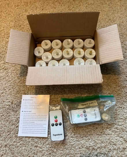 Photo of free LED Tealights (Norbeck and Layhill Roads) #1