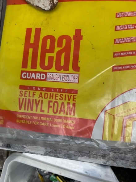 Photo of free Self adhesive roll of foam for draft exluding (Gleneagles area, Wboro NN8) #1