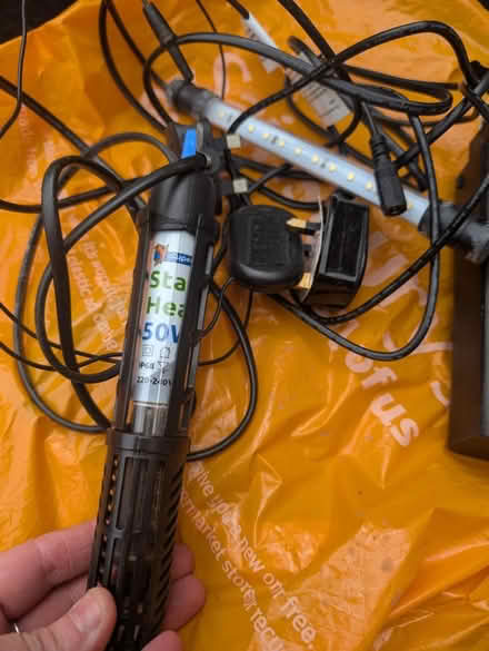 Photo of free Fish tank accessories heater etc (Mickleover DE3) #1