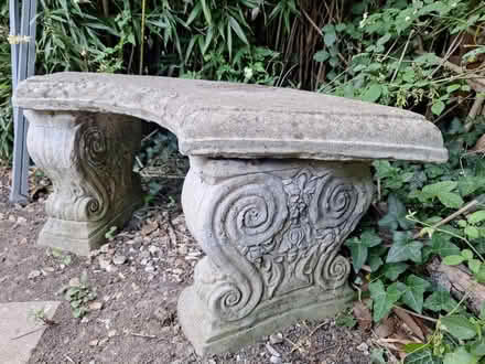 Photo of free Concrete bench (Crewkerne) #1