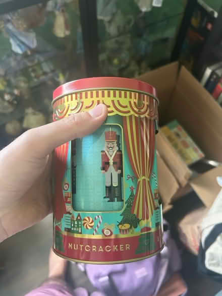Photo of free Nutcracker music box/ tin (New Hyde Park) #2
