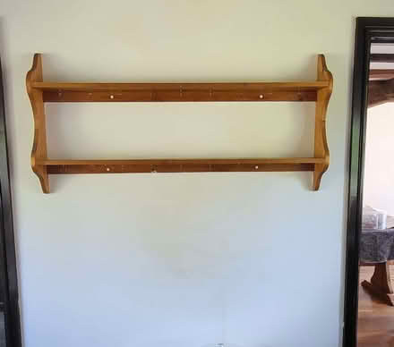 Photo of free Pine Wall Rack (Lydbury North SY7) #1