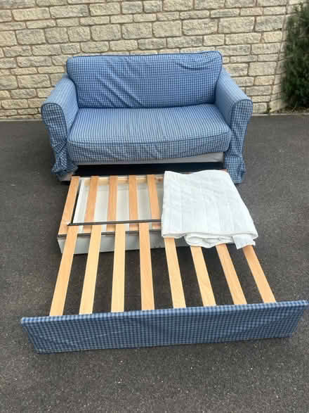 Photo of free Two seat IKEA sofabed (Corsham SN13) #2