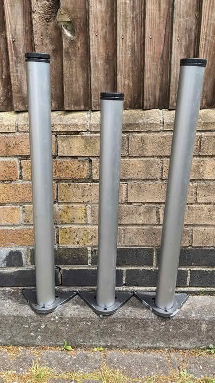 Photo of free Collection of metal pole cutoffs (PL4 Greenbank.) #3