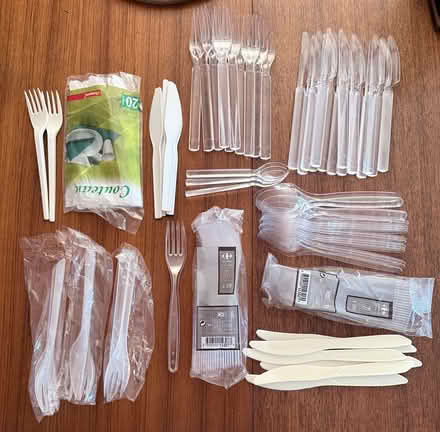 Photo of free Plastic Cutlery & plates (Sevenoaks, near Station) #1