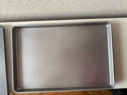 Photo of free Three large baking trays not used (Salford M30) #1