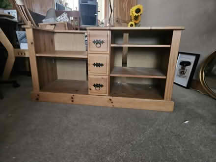 Photo of free Wooden cabinet with seat (Ol7) #3