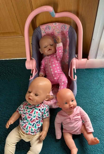 Photo of free Dolls and carrier (Glenrothes KY7) #1