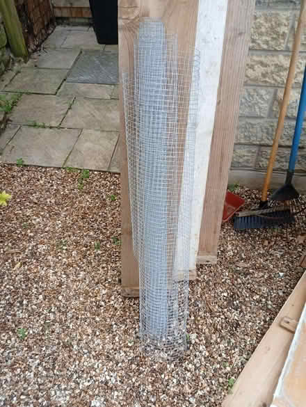 Photo of free Part roll of galvanised wire mesh (Buxworth SK23) #1