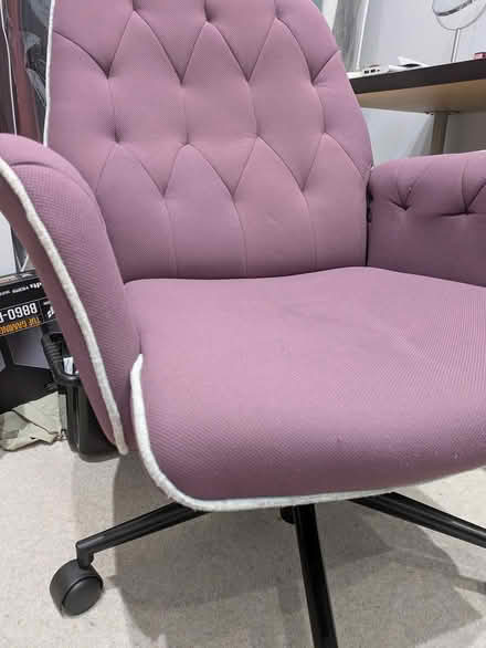 Photo of free Office chair (Wood green) #1