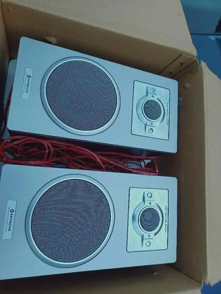 Photo of free Hitachi Hifi speakers. (St George BS5) #1