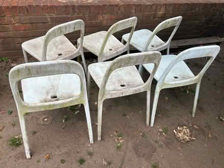 Photo of free 6 garden chairs (KT70) #3