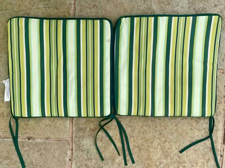 Photo of free 2 garden seat pads (Cropston LE7) #1