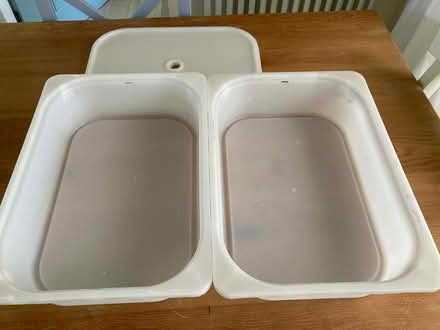 Photo of free Two Trofast buckets with lids (GL5) #1