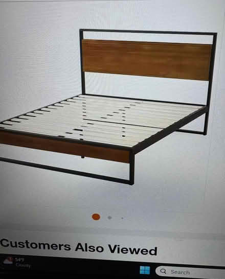 Photo of free Metal Bed Frame & Mattress Full (Sammamish-Klahanie) #1