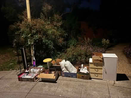 Photo of free Leftover garage sale (3998 Bibbits Dr. Palo Alto) #1