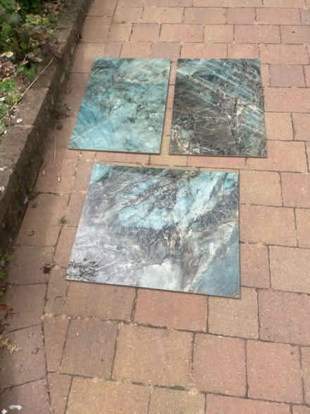 Photo of free Spare off cuts of floor tiles (Berkhamsted) #2
