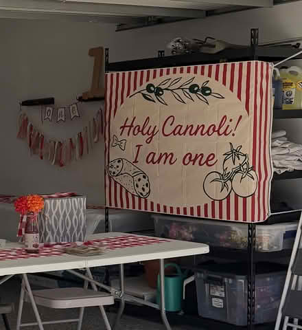 Photo of free 1st Bday decor- Italian theme (Near Boomers Stadium) #4