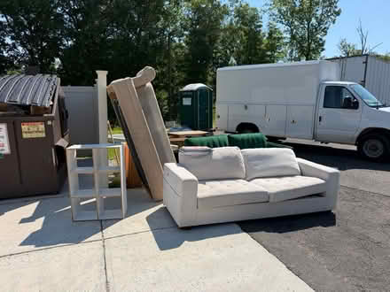 Photo of free Couches bookcases canvases tables (Newtown, CT) #1