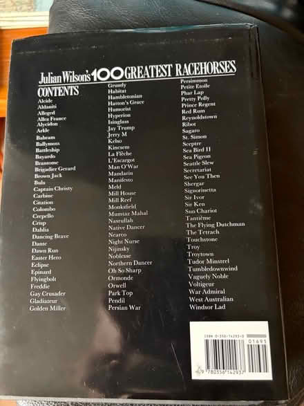 Photo of free Book, 100 Greatest Racehorses (Westbury BA13) #2