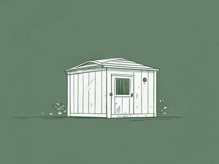 Photo of Narrow garden shed (Wokingham RG40) #1