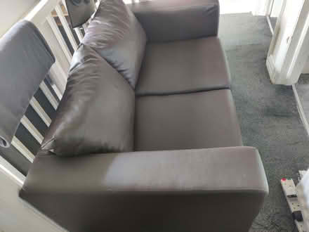Photo of free Two seater leather sofa (Cowgate NE5) #3