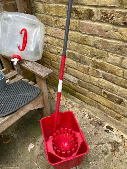 Photo of free Vileda mop handle and bucket (Crystal Palace) #1