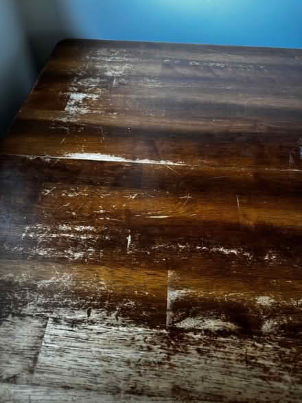 Photo of free Sturdy wooden dining table (St. Paul Mac groveland) #3