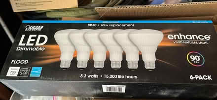 Photo of free LED flood light bulbs (Leigh High School) #1