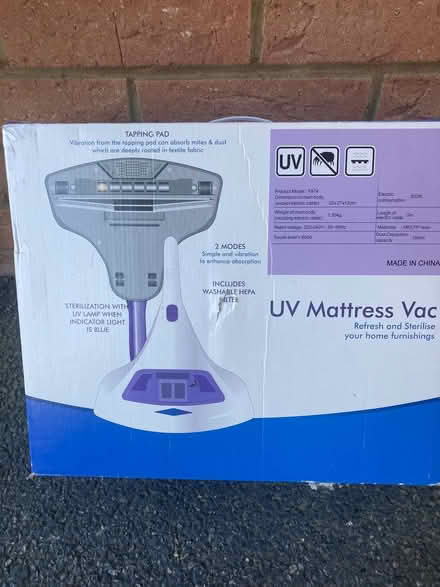 Photo of free UV Mattress Vacuum (Leigh Park BA13) #1