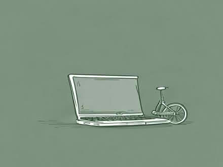 Photo of laptop, bicycle (Grantham NG31) #1