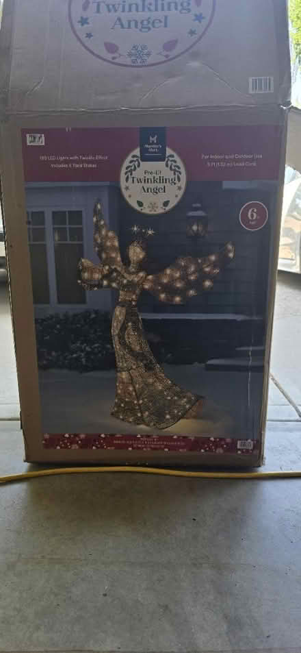 Photo of free Lighted Angle yard decoration (Collindale) #1